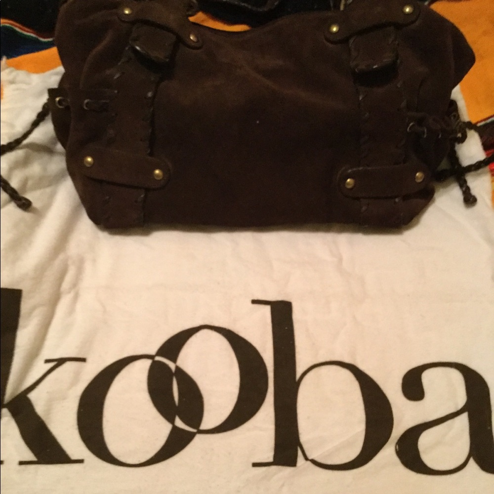 Kooba leather shoulder bag